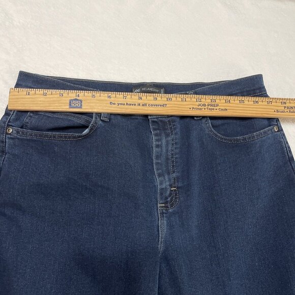 Lee Womens Relaxed Fit Five Pocket Straight Leg Jeans Size 14 - Picture 5 of 9